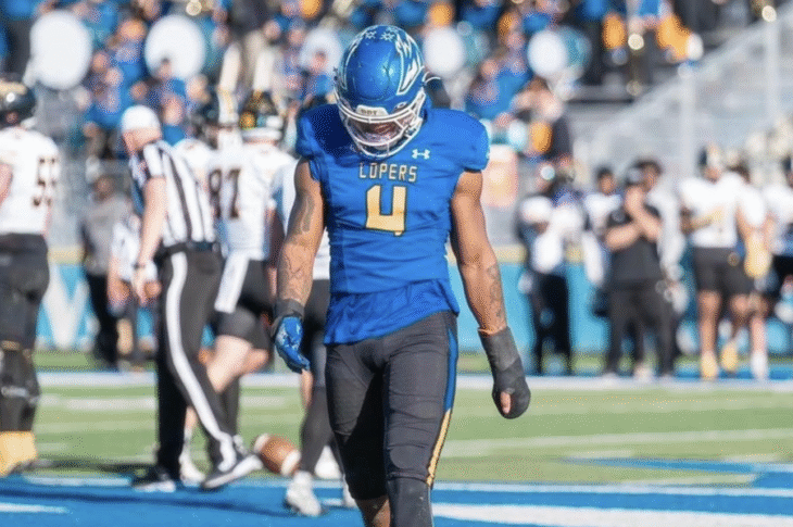 Meet Quillan Felton, a top DE prospect in the 2025 NFL Draft from the University of Nebraska at Kearney with impressive speed.